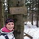 Aneta Gabzdylová na vrcholu Velká Stolová (18.1.2020 10:41)