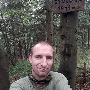 Eduard Ham na vrcholu Velká Stolová (24.9.2020 12:14)