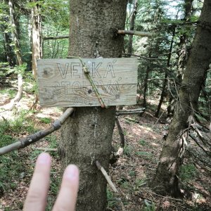 Pavel a Kateřina Marenčákovi na vrcholu Velká Stolová (17.7.2026 11:45)