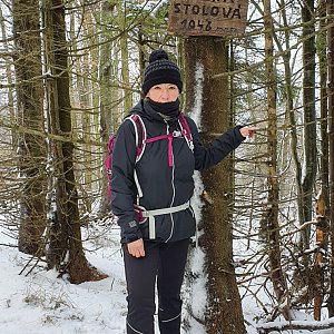 IG na vrcholu Velká Stolová (2.1.2021 11:07)