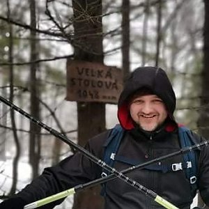 Střelec na vrcholu Velká Stolová (23.1.2021 12:15)