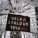Vendula Schafferová na vrcholu Velká Stolová (16.1.2021)