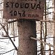 Gabriela Sikorová na vrcholu Velká Stolová (23.2.2021 14:06)