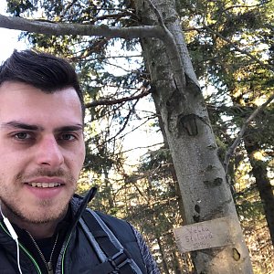 Pospa na vrcholu Velká Stolová (17.2.2019 13:48)