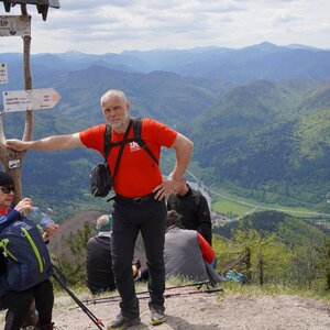 Rastislav Biarinec on the summit of Šíp (28.4.2024 11:30)
