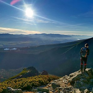 Ondra Horáček na vrcholu Zadná Ostrva (12.11.2022 14:14)
