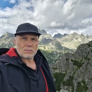 Rastislav Biarinec on the summit of Zadná Ostrva (25.7.2026 15:14)