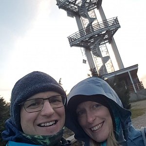 Jarda na vrcholu Smrk (16.11.2021 15:57)