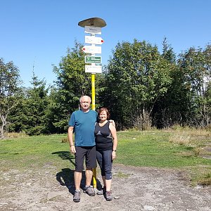 Arni na vrcholu Smrk (12.9.2019 9:36)