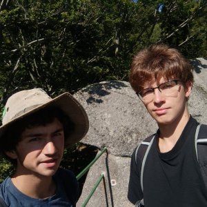 Vlados on the summit of Smrk (19.8.2025 11:31)