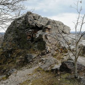Vladimír Grančay on the summit of Devil's Rocks Double Tower (3.4.2026 15:07)