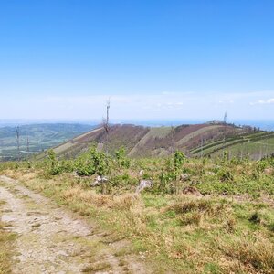 Jiří a Iveta na vrcholu Stanovec (1.5.2024 12:43)