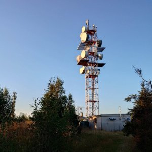 Norbert Mogyorósi on the summit of Starý vrch (6.9.2023 18:40)