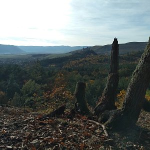 Norbert Mogyorósi on the summit of Malý vrch (23.10.2022 15:20)