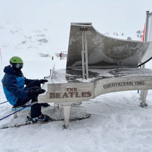 Martin Matějka on the summit of Grünwaldkopf (15.2.2026 12:13)