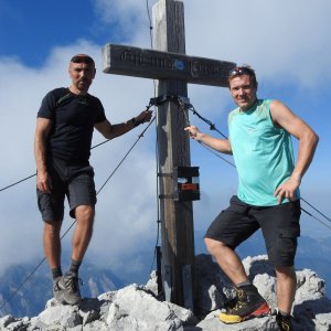 Divočák on the summit of Hochkalter (10.9.2023 15:36)