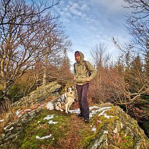 Jiří Králík na vrcholu Skála smrti SV (4.12.2022 14:27)