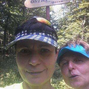 ROSA na vrcholu Ostrý (28.7.2019 13:55)