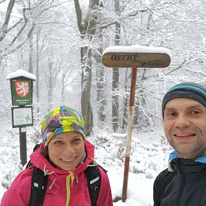 Martin na vrcholu Ostrý (28.11.2021 10:27)