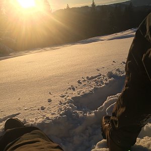 Kuba Raab na vrcholu Ostrý (31.12.2019 8:23)
