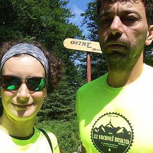 Babunka159 na vrcholu Ostrý (15.6.2018 11:05)