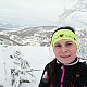 Zdeňka Máchová na vrcholu Ostrý (28.1.2021 13:04)