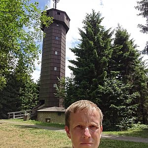 Lukáš Žídek na vrcholu Čarták (6.7.2019 13:34)