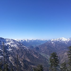 Martin Malý on the summit of Loskogel (19.4.2019)