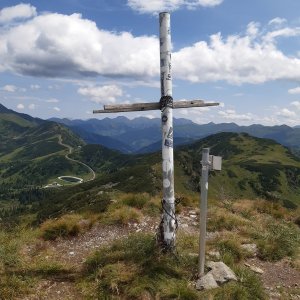 ZdenkaV on the summit of Jochspitze (6.7.2025 11:45)