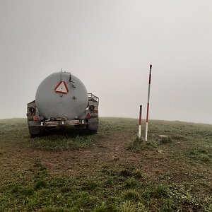 ZdenkaV na vrcholu Žítkovský vrch (19.10.2022 9:55)