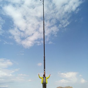 Li Be on the summit of Artaxata (25.4.2019 9:54)