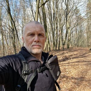 Rastislav Biarinec on the summit of Urpín (5.3.2024 11:09)