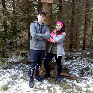 Jiří Tkáč na vrcholu Zmrzlý vrch (15.9.2019 11:32)