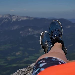 Léňa Manová on the summit of Grosser Pyhrgas (1.8.2020 12:29)