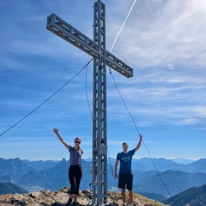 Jiří Králík on the summit of Grosser Pyhrgas (27.9.2026 13:16)