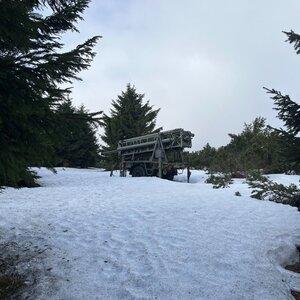 Mertelici na tripu na vrcholu Koruna (18.2.2024 11:33)