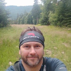 Radek Pavel on the summit of Obrovec JV (12.7.2026 10:56)