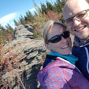 Jarda na vrcholu Žárový vrch (10.10.2021 12:38)