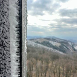 akam na vrcholu Hostýn (8.2.2025 13:03)
