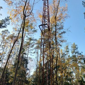 Oldřich Koudela on the summit of Vápenka (10.11.2024 14:30)