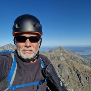 Rastislav Biarinec on the summit of Čertova veža (21.9.2025 15:21)