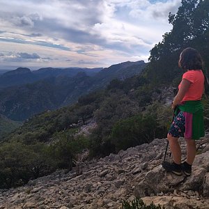 Léňa Manová na vrcholu Puig de Massanella (29.9.2022 17:29)