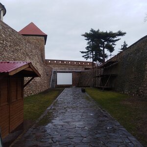 Jozef Farkaš on the summit of Hradný vrch (23.2.2020 14:48)