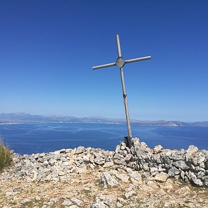 Martin Malý na vrcholu Puig de la Creu (31.5.2019 0:00)