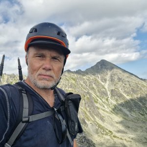 Rastislav Biarinec on the summit of Velická kopa (29.7.2026 15:25)
