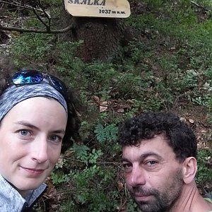 Babunka159 na vrcholu Skalka (na Pustevnách) (18.6.2018 13:55)
