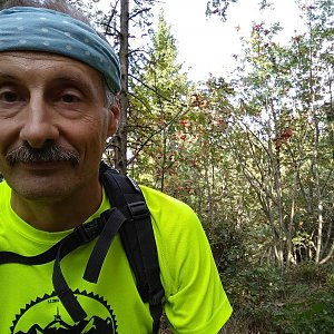 Jiří Sumbal na vrcholu Skalka (na Pustevnách) (18.8.2018 17:04)