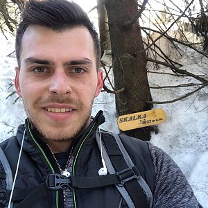 Pospa na vrcholu Skalka (na Pustevnách) (17.2.2019 11:58)