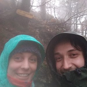 prochyz on the summit of Skalka (10.11.2019 14:41)