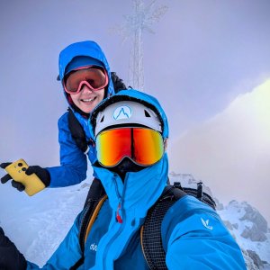 MekOlek on the summit of Wielki Giewont (3.2.2026 11:25)